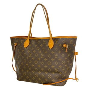 Louis Vuitton Monogram Neverfull MM Tote Bag M40156 Brown Women's P3609919